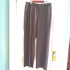 Brooks Brothers tailored 90s Vintage Wool Stretch brown slacks - 10